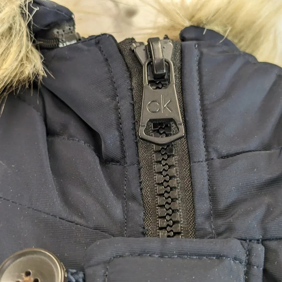 Calvin Klein  Mens Winter Jacket Size Large Blue - Picture 7 of 16